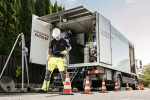Pellets Absaugen für Lagerstätten